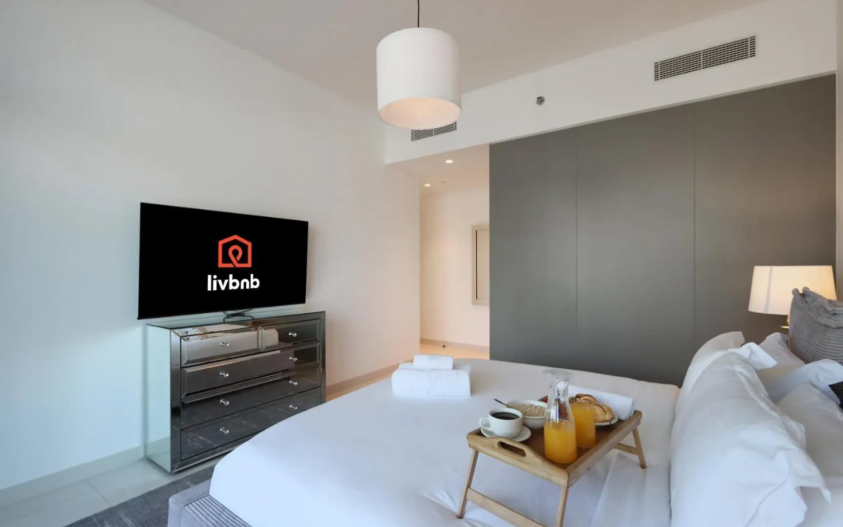 דירה דובאי Livbnb - 2Br With Stunning Views, Beachfront Living