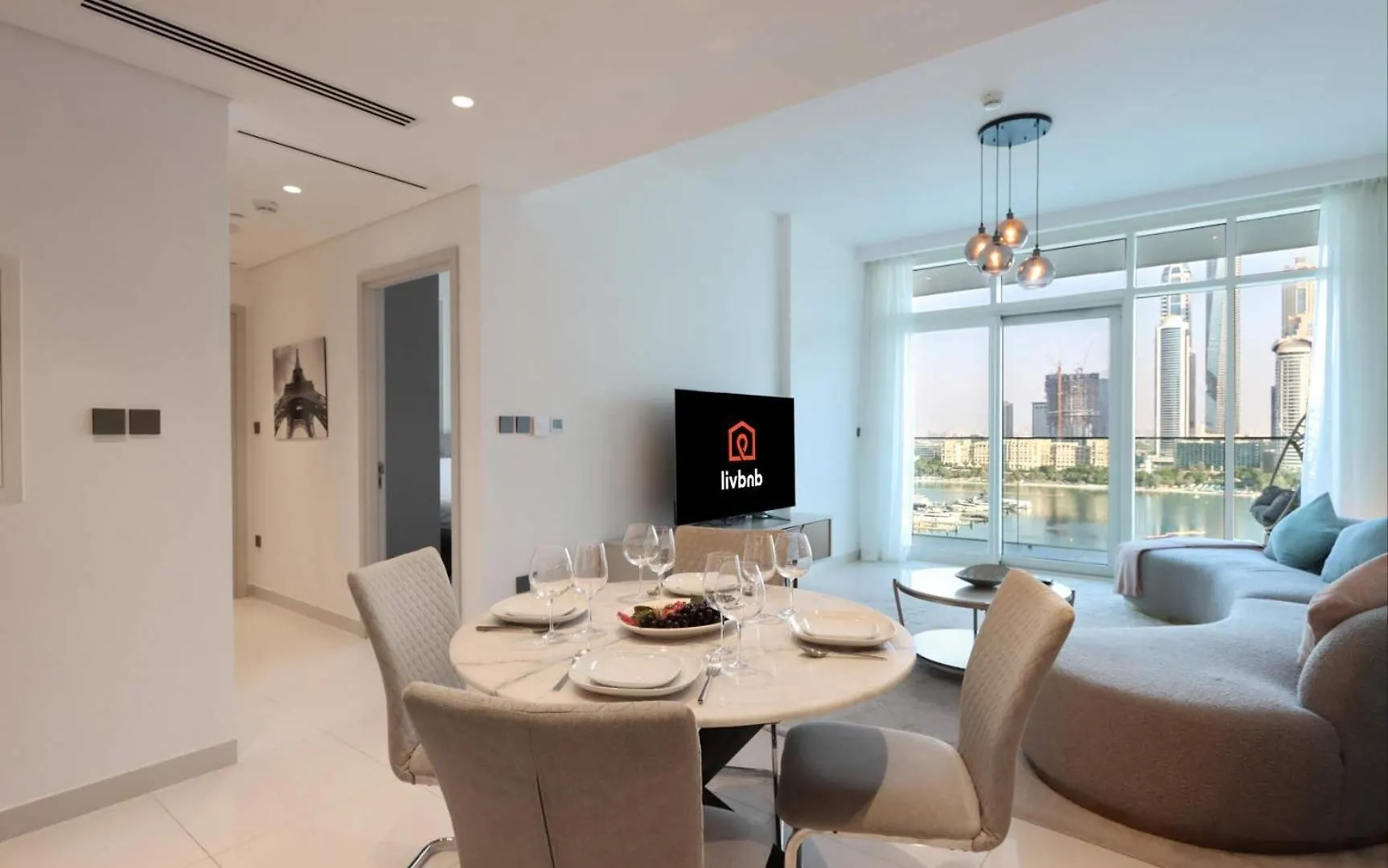דובאי Livbnb - 2Br With Stunning Views, Beachfront Living